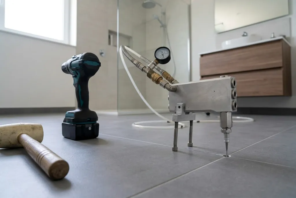 Kitbedrijf Heemskerk – holle tegels injecteren