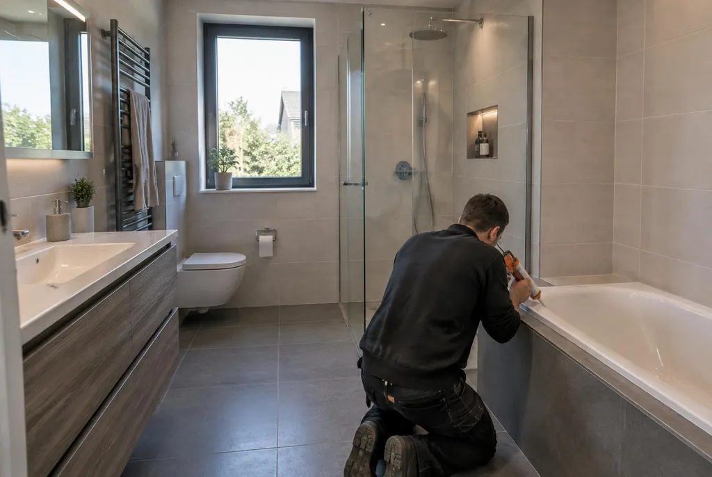 Kitbedrijf Heemskerk – badkamer kit vervangen bij de douche